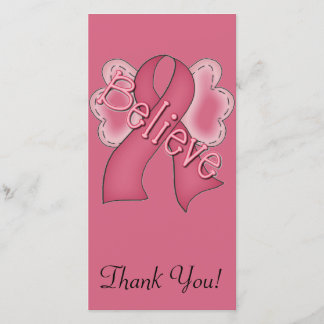 Believe Thank You Card