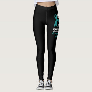 Believe There Is Hope Ovarian Cancer Awareness Leggings