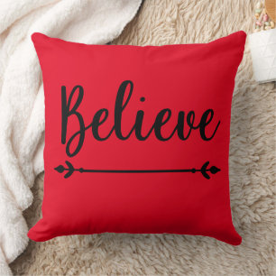 Believe Throw Pillow