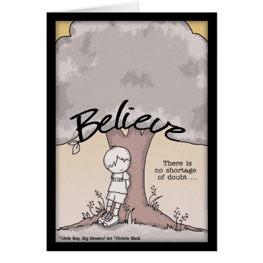 Believe Tree Cards (Front)