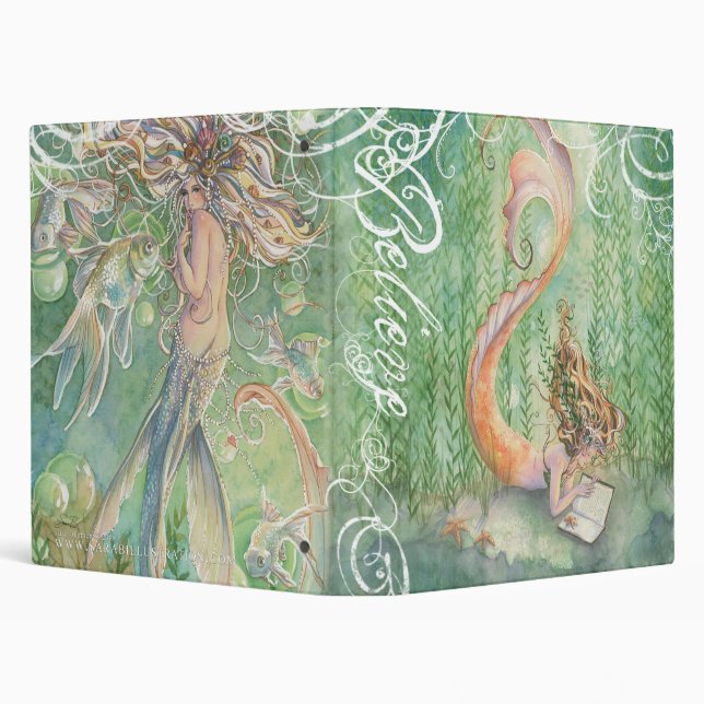Believe Under the Sea Binder (Background)