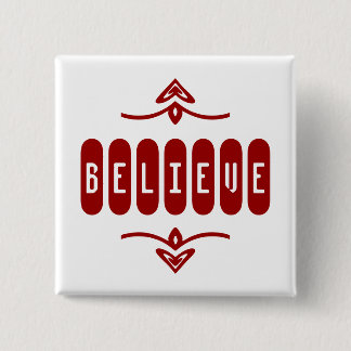 Believe - White Button