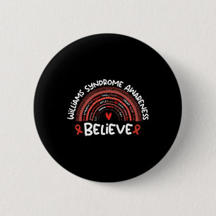 Believe Williams Syndrome Awareness Month Button