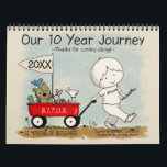 Believe With All Your Heart 20XX Calendar<br><div class="desc">Change the year of our 2023 calendar to the current year. This Little Boy, Big Dreams is a special one. It was the 10th year anniversary of the collaboration of David A. Carrizales and Christie Black. This year's calendar features all the designs from our 2022 line. The front of the...</div>