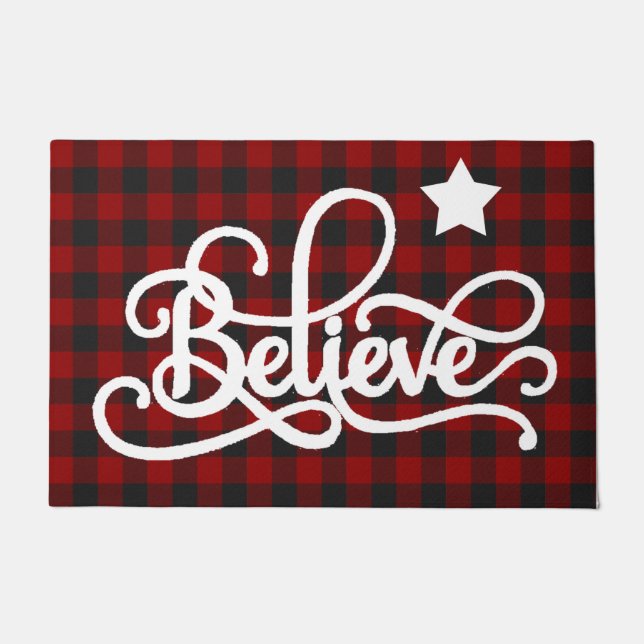 Believe with star doormat (Front)