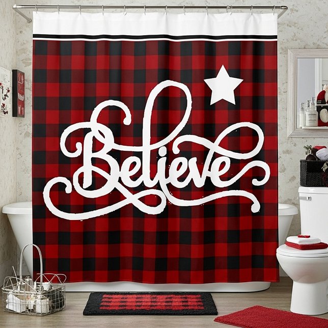 Believe with star shower curtain (Creator Uploaded)