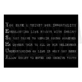 Believe Yeshua. Christian (Front Horizontal)