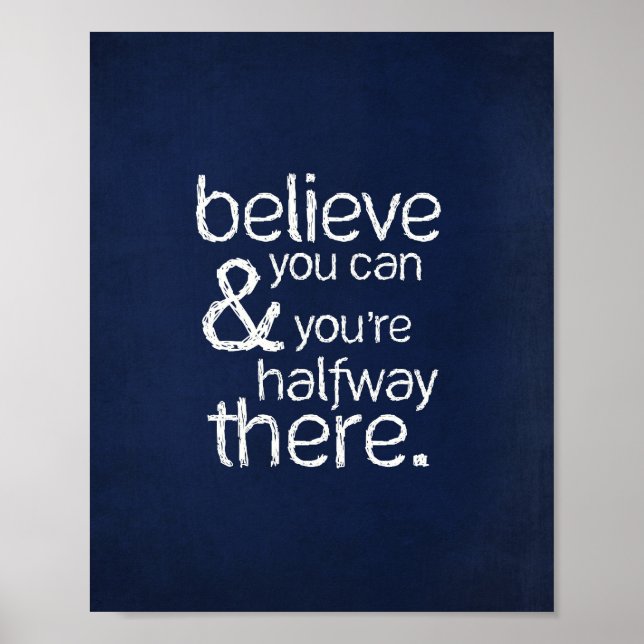 Believe You Can - 8"x 10" Art Print (Front)