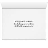 Believe you can cards (Inside Horizontal (Bottom))