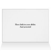 Believe you can cards (Inside Horizontal (Top))
