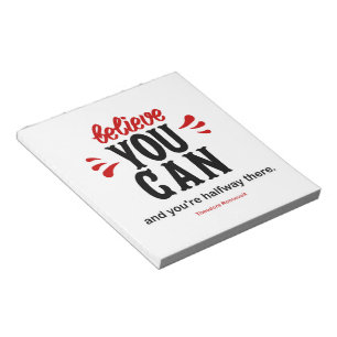 Believe You Can Notepad