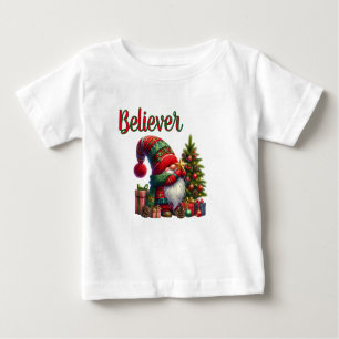 Believer In Santa Claus Baby T-Shirt