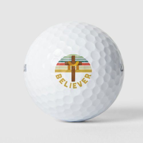 Believer John 316 Bible Verse Christian Golf Balls