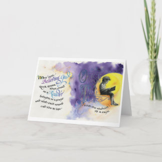 Believing God/Reader, Folded Greeting Card, 5"x7" Card