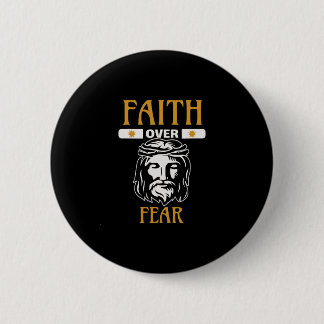 Believing Jesusit Jesus Christ Button