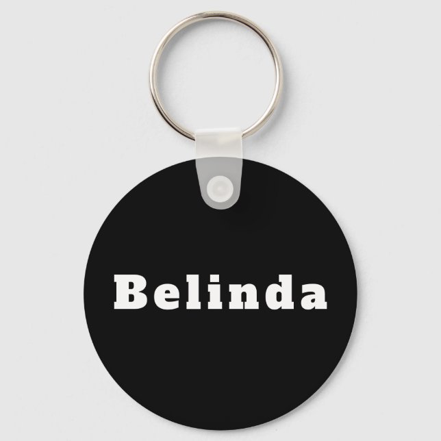 Belinda Keychain (Front)