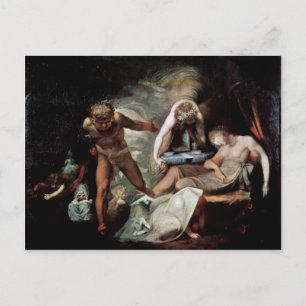 Belinda'S Dream By Füssli Johann Heinrich (Best Qu Postcard