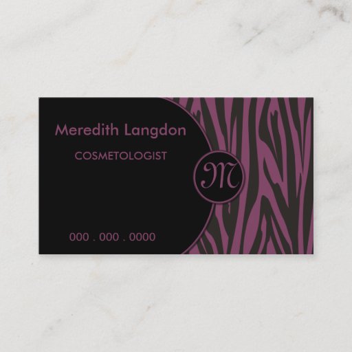 Customizable Belisimo Business Card