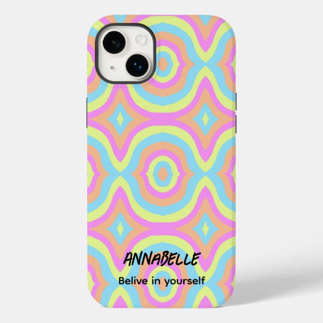 Belive in yourself Retro Stylish Case-Mate iPhone  Case (Back)