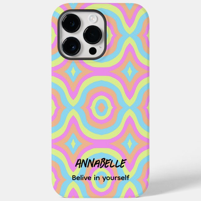 Belive in yourself Retro Stylish Case-Mate iPhone Case (Back)