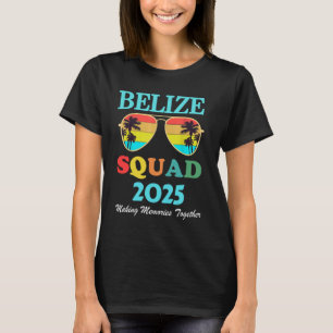 Belize 2025 Tropical Beach Vacation Matching T-Shirt