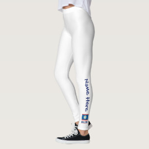 Belize and Belizean Flag Personalized Leggings