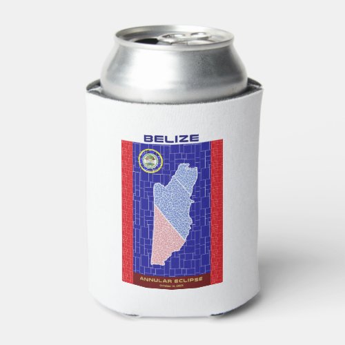 Belize Annular Eclipse Can Cooler