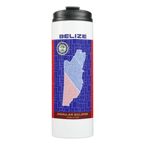 Belize Annular Eclipse Thermal Tumbler
