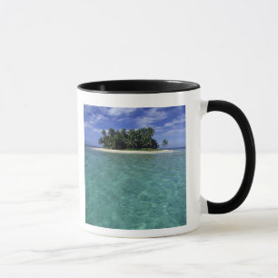 Belize, Barrier Reef, Unnamed island or cay. Mug