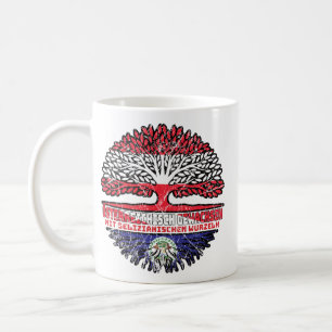 Belize Belizanisch Österreichisch Österreich Baum Coffee Mug