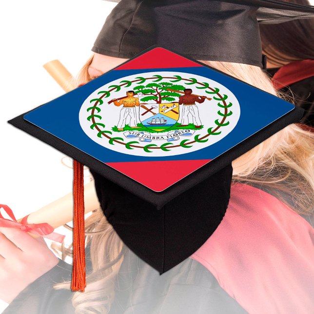 Belize & Belize Flag - Students /University Hat (Creator Uploaded)