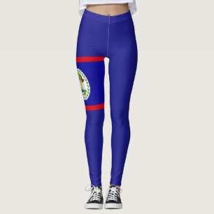Belize Belizean Kriol Flag Leggings