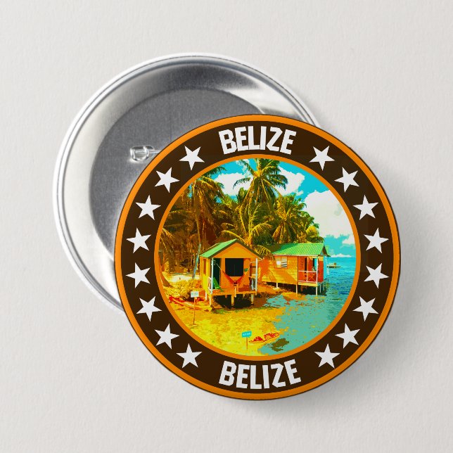 Belize                                             button (Front & Back)