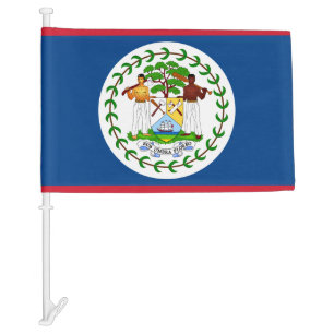 Belize Car Flag