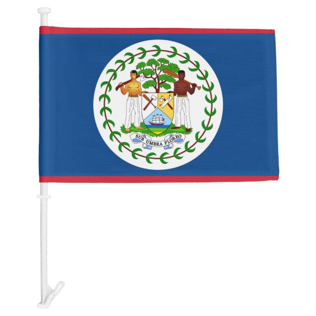 Belize Car Flag (Front)