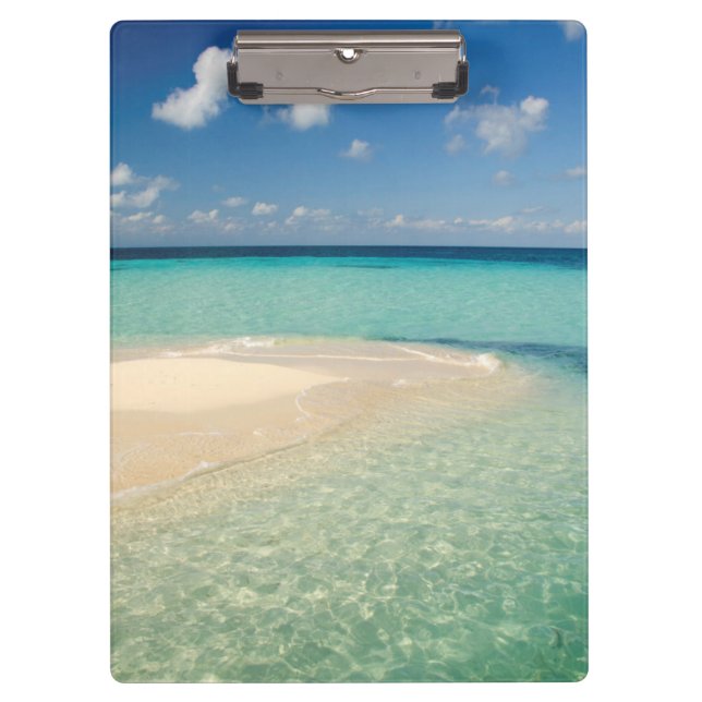 Belize, Caribbean Sea. Goff Caye, A Small Island Clipboard (Front)