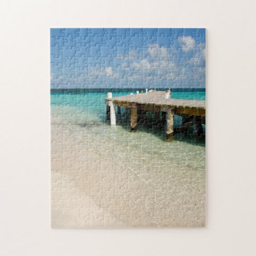 Belize Caribbean Sea Goff Caye A Small Island Jigsaw Puzzle