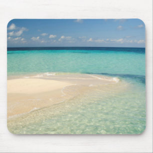 Belize, Caribbean Sea. Goff Caye, A Small Island Mouse Pad