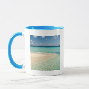 Belize, Caribbean Sea. Goff Caye, A Small Island Mug