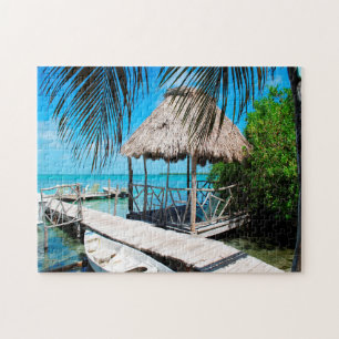 Belize Cay Caulker Coral Island Jigsaw Puzzle