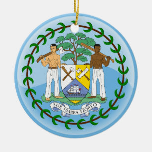 BELIZE CERAMIC ORNAMENT