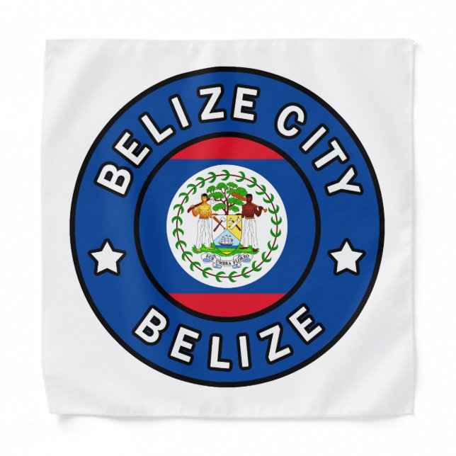 Belize City Belize Bandana (Front)