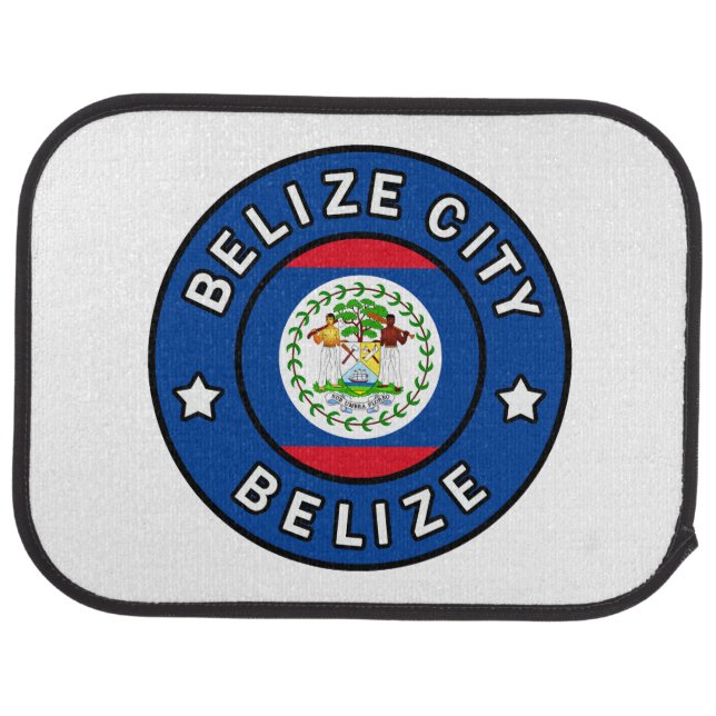 Belize City Belize Car Floor Mat (Rear)