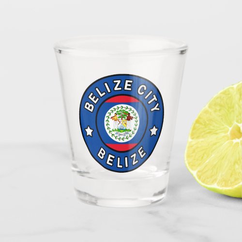 Belize City Belize Shot Glass