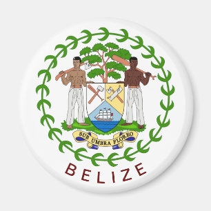 Belize Coat of Arms Magnet