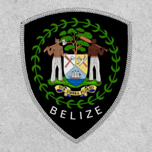 Belize Coat of Arms Patch