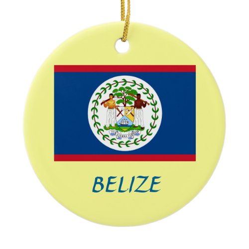 BELIZE* Custom Christmas Ornament