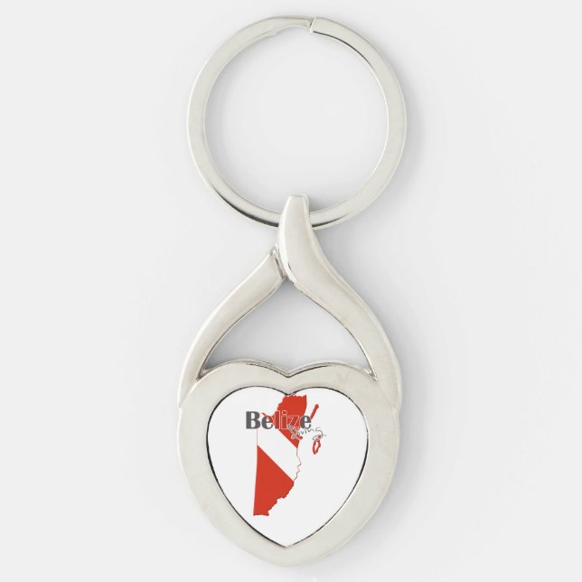 Belize Diving Keychain (Front)