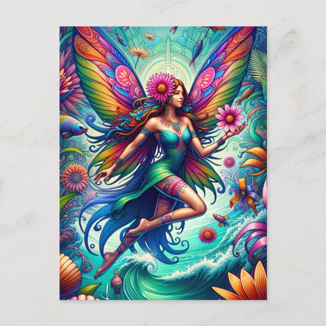 Belize Fairy Postcard (Front)