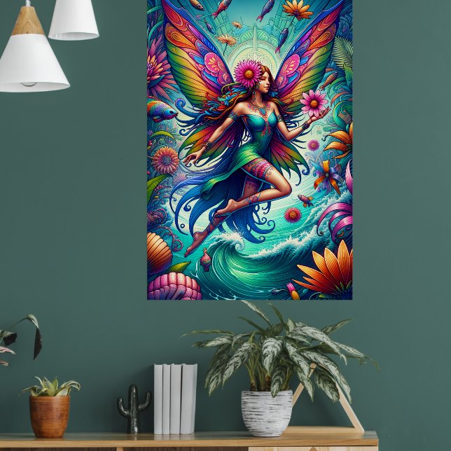 Belize Fairy Poster (Living Room 1)